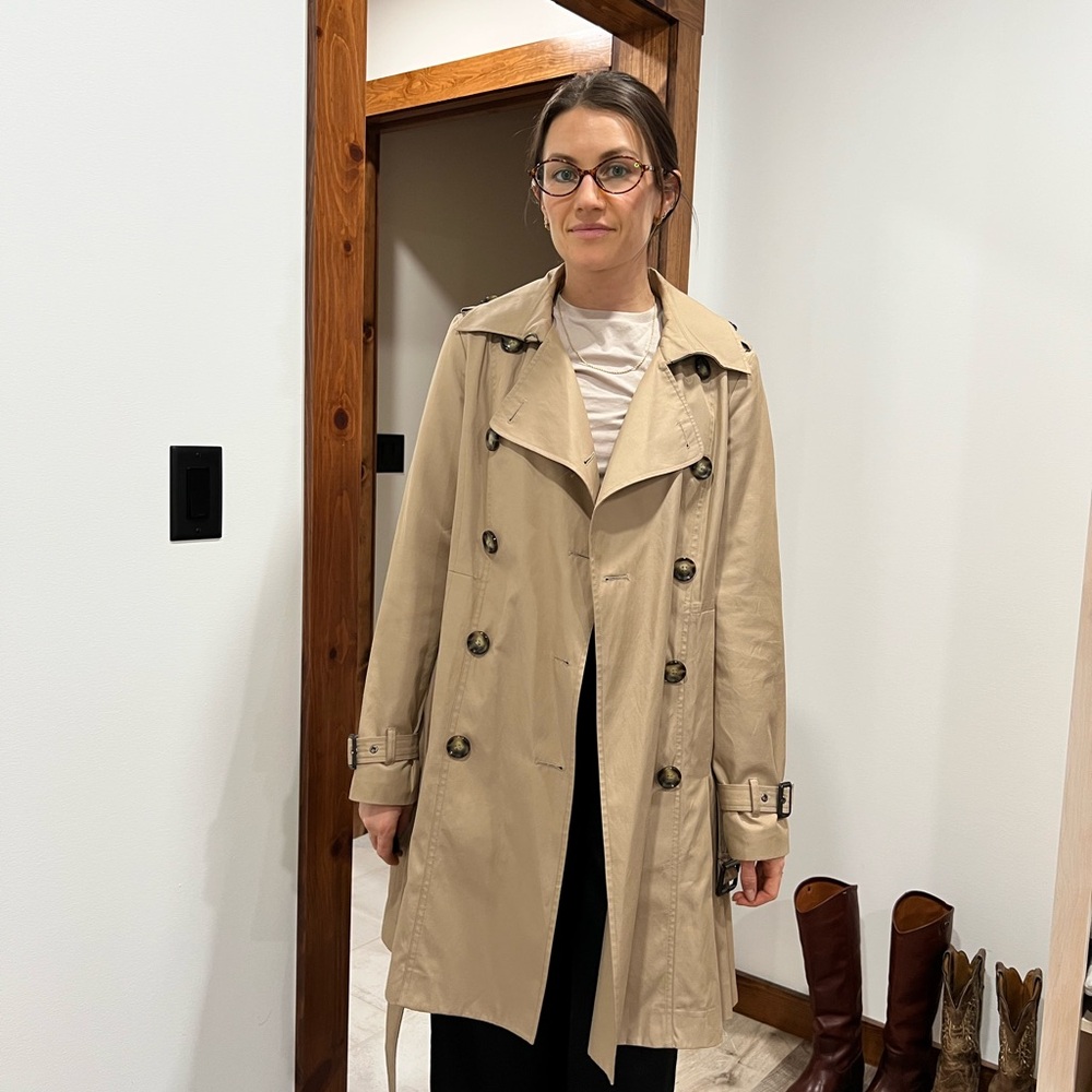 MICHAEL Michael Kors Beige Trench Coat